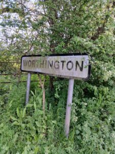 Dirty Worthington sign